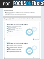 Workflow - Process Automation (8%)