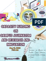 Seminar Writeshop in Journalism and Research Innovation Program