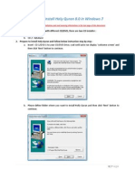 How To Install HolyQuran 8 in Windows 7