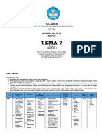 Silabus K13 Kelas 5 Tema 7