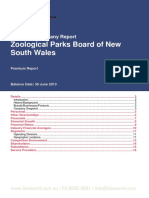 Zoological Parks Board of New South Wales June 2013