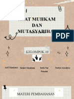 Ulumul Quran Kelompok 10 Pai B