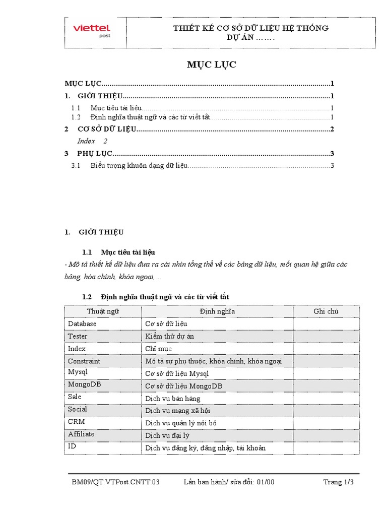Bm09 qt vtpost cntt 03 thiet ke co so du lieu pdf