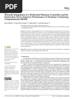 Towards Integration of A Dedicated Memory Controll