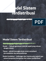 Minggu 2 Model Sistem Terdistribusi