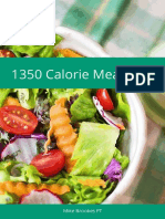 1350 Calorie Meal Plan