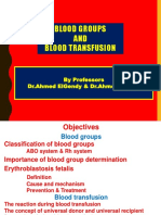 (Physiology) Blood Groups Blood Transfusion-F