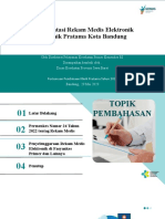 Implementasi E Rekam Medik Kota Bandung 2023