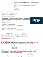 Carboxylic Acids