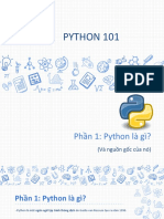 Chương 3 - Cơ Bản Về Python 1