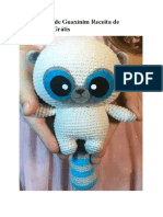 PDF Croche de Guaxinim Receita de Amigurumi Gratis