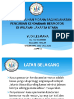 PowerPoint Skripsi Hukum Curanmor