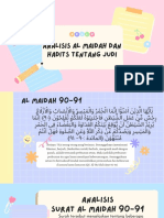 Pai Al Maidah 90-91 Beserta Analisis Kelas 7