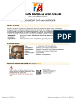 (Free Scores - Com) - 039 Guessan Gna Houa Jean Claude Seigneur Est Mon Berger 79252