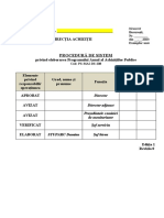 Model Procedura Program Anual Al Achizitiilor Publice Finala