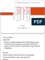 Kelompok 2 Lordosis, Scoliosis, Kyposis