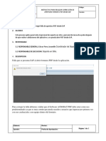 Instructivo Correccion Apertura PDF Desde Sap