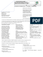 1 - Rec. Língua Portuguesa - 3 Ano EM - 2º Bimestre