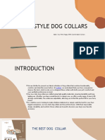 News Style Dog Collar