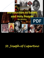 PhpVpDlAwIntro to St Joseph of Cupertino 13sept11