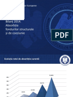 Absorbtia Fondurilor Structurale Si de Coeziune