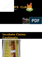 Incubate The Claims