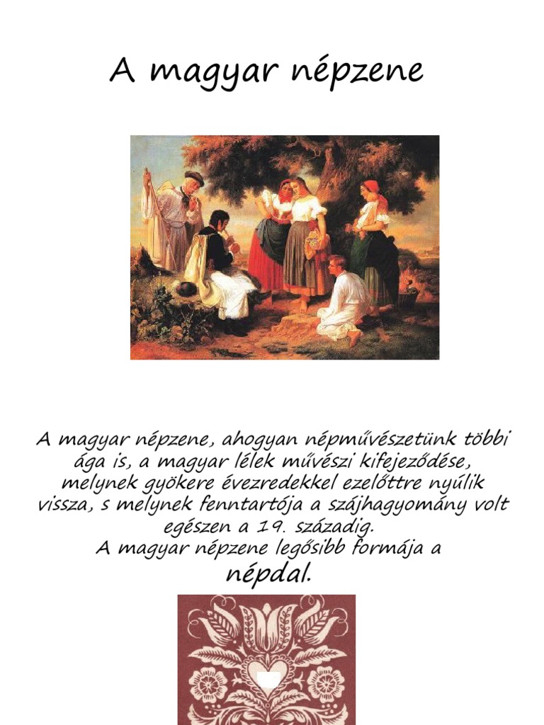 A Magyar Népzene | PDF