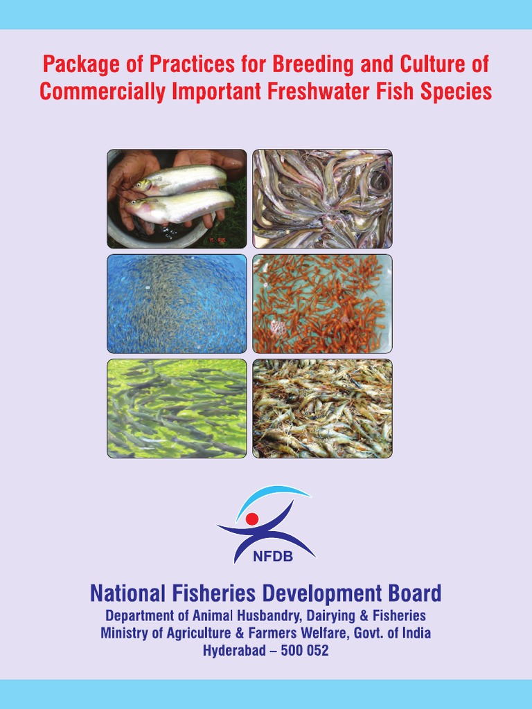 Package of practices breeding culture freshwater fish species