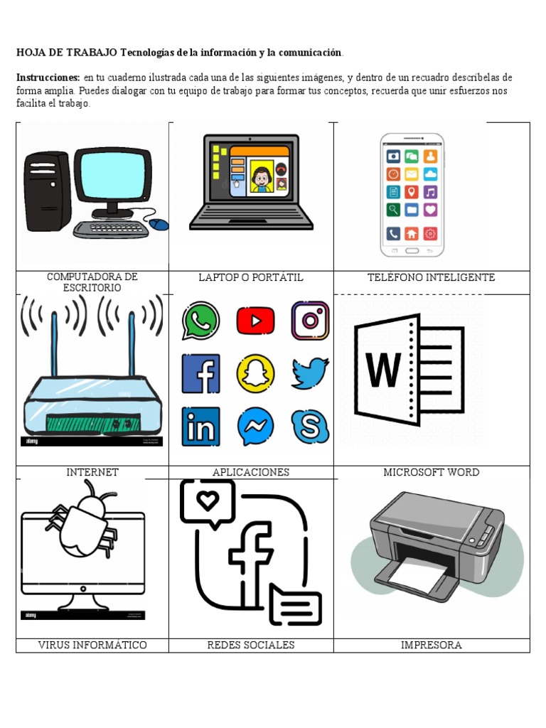 Hoja de Trabajo: Tecnologías de la Información | PDF