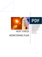 Heat Stress Monitoring Plan Rev 1 English