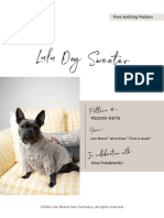 Lulu Dog Sweater - M22090 WETQ v1659627547484