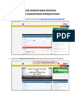 Panduan Pendaftaran Penyedia 2022