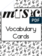Music Vocabulary Cards A 3