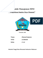 Makalah Manajemen SDM 1