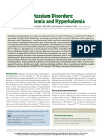 Potassium Disorders: Hypokalemia and Hyperkalemia: Homeostasis