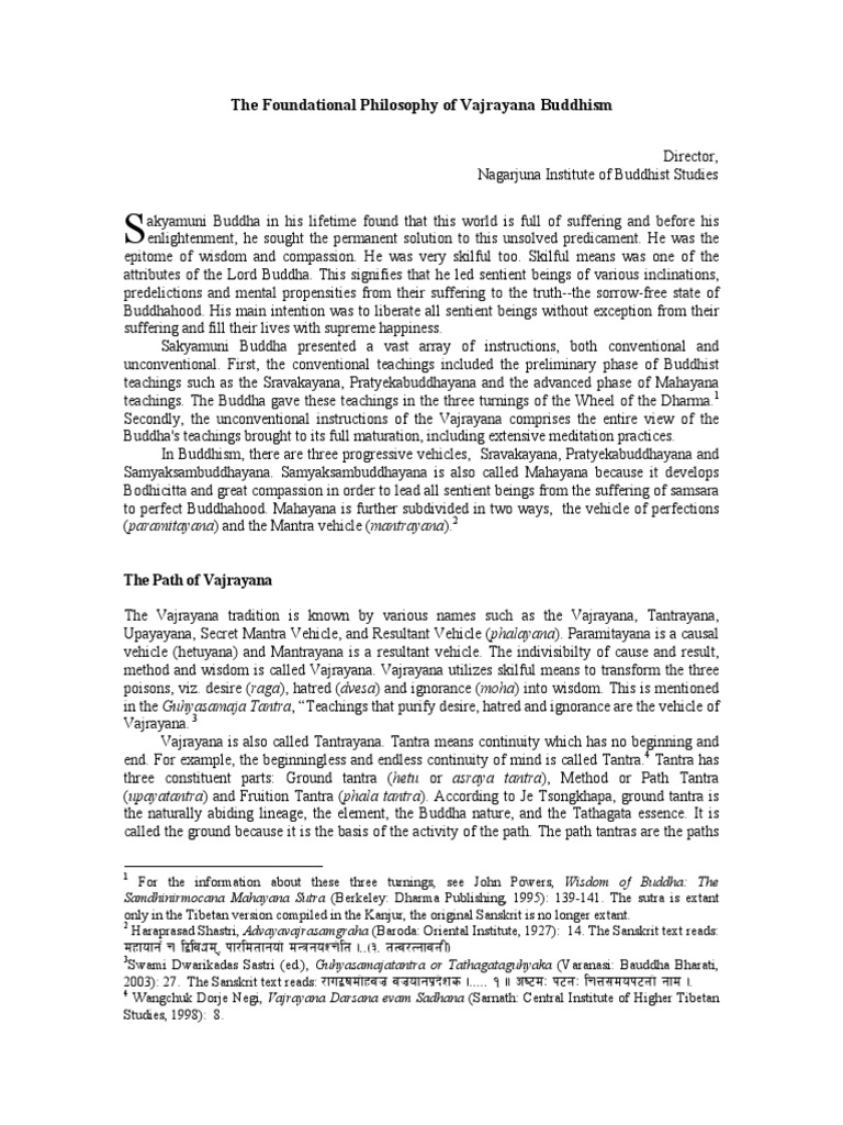 MadhyamakaandYogacaraVajrayana PDF