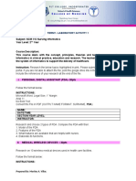 Nursing Informatics: Term 1. Laboratory Activity 1