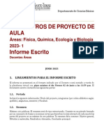 Proyecto Informe Escrito