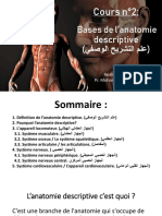 Cours Sur L'anatomie Descriptive