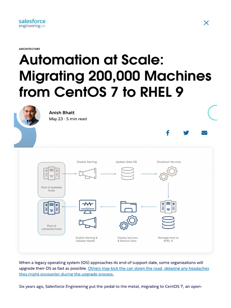 Automation at scale migrating 200000 machines from centos 7 to rhel 9 pdf