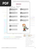 Rhythm MP - The Music Page - Theory Made Easy For Little Children Level 1