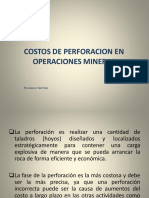 Cap. V Costos de Perforación