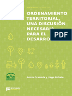 Ordenamiento Territorial, Una Discusión Necesaria para El Desarrollo - Annie Granada