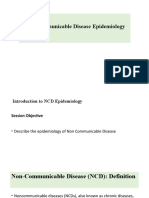 CHAPTER 3 Non-Communicable Disease Epidemiology