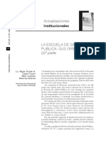 Actualizaciones Institucionales: Docentes de La Escuela de Salud Pública FCM UNC