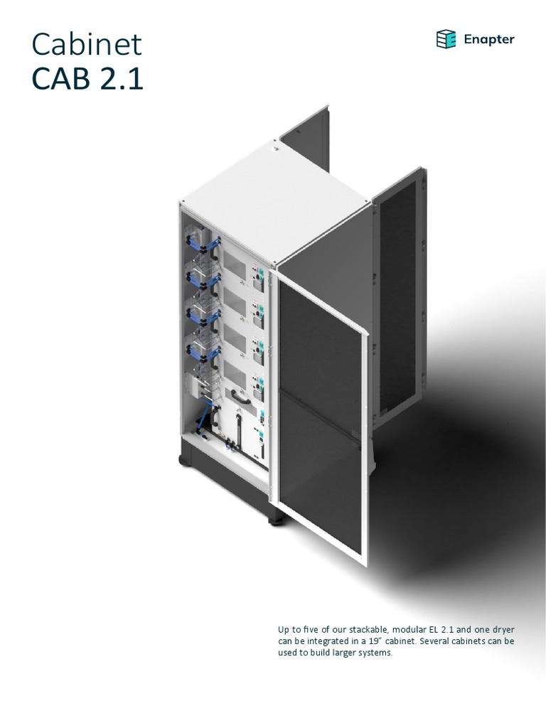 Enapter Datasheet CAB21 EN | PDF