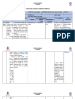 Planificación Bimensual - 1° Medio Unidad 3