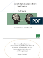 Sitzung 7. Kognitive - Und Auã - Ersprachliche - Faktoren