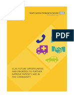 Cas Future Opportunities and Priorities To Scas Future Opportunities and Priorities