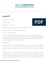 Ley 5177 - ColProBA